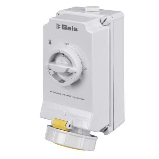 Ceenorm Quick Connect 32A 2P+E 110V Interlocked Socket IP67