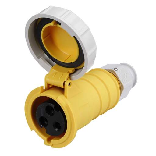 Ceenorm Quick Connect 32A 2P+E 110V Coupler IP67