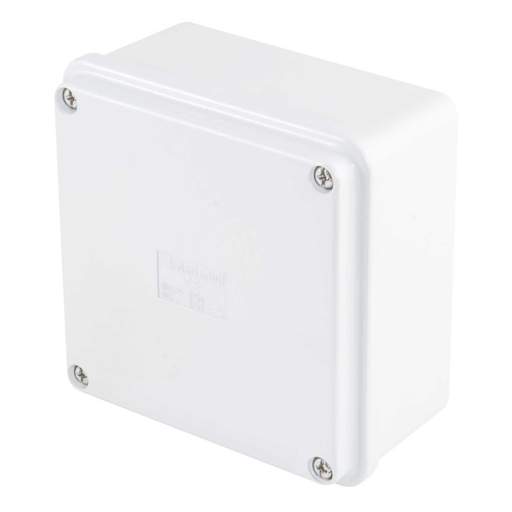 MCG 100mm x 100mm x 50mm Plastic Adaptable Box White IP66
