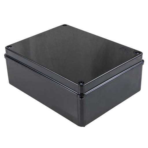 MCG 190mm x 243mm x 90mm Plastic Adaptable Box Black IP66