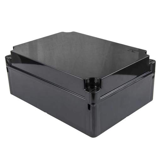 MCG 220mm x 300mm x 120mm Plastic Adaptable Box Black IP66