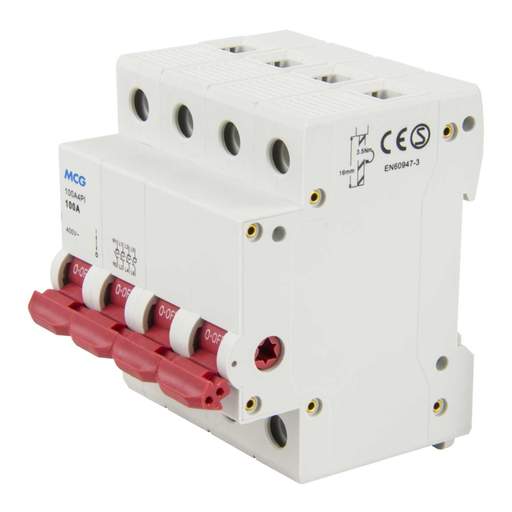 MCG 100A Four Pole Switch Disconnector Isolator