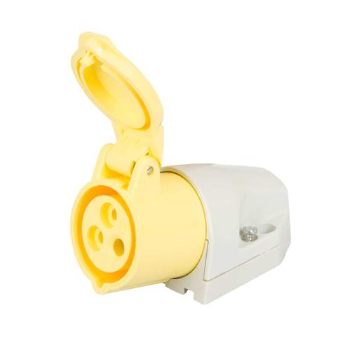 Walther 16A 2P+E 110V Wall Mounted Socket IP44