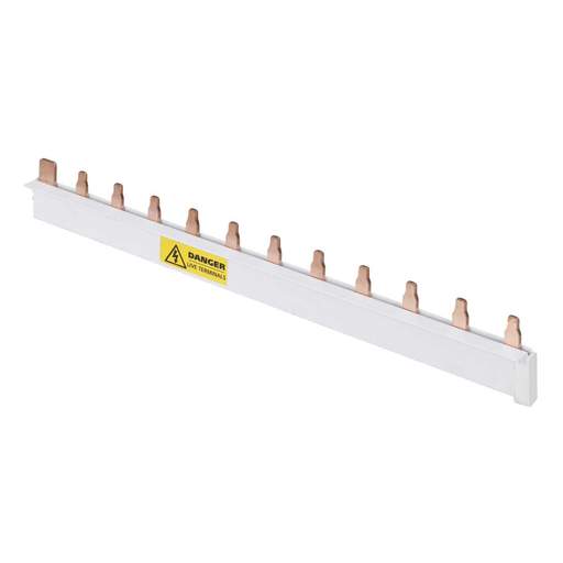 MCG 12 Way Insulated Single Pole Pin Busbar