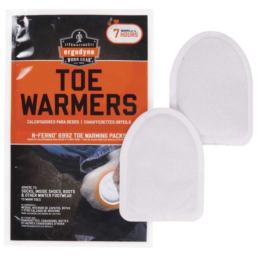 Ergodyne N-Ferno 6992 Toe Warmers - Adhesive Back + Air Activated