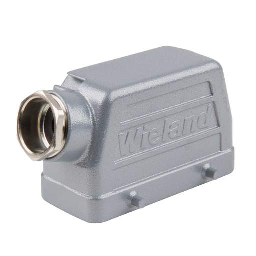 Wieland 16A 16P+E 500V Multipole Connector Hood