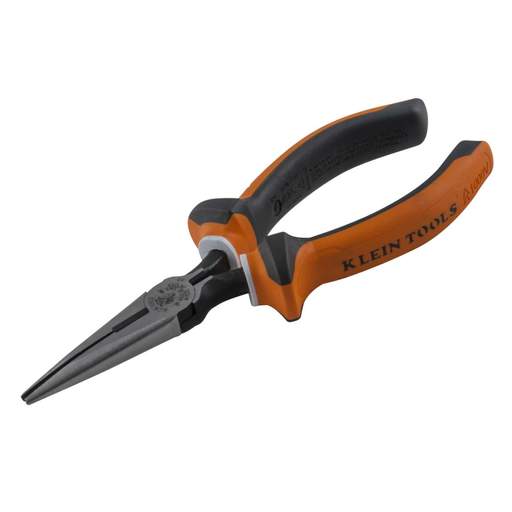 Klein 6" Insulated Long Nose Side Cutting Pliers