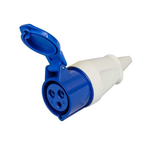 Walther 16A 2 Pin + Earth 230V Coupler IP44
