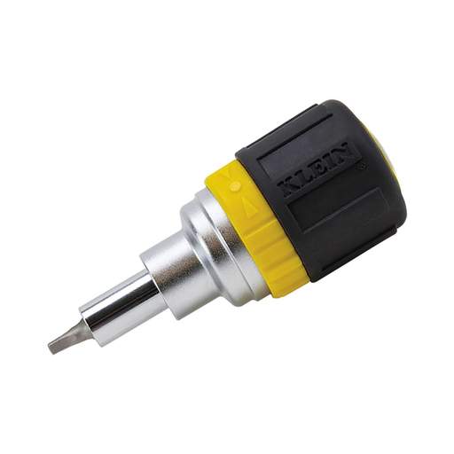 Klein 6-in-1 Ratcheting Stubby Screwdriver / Nut Driver