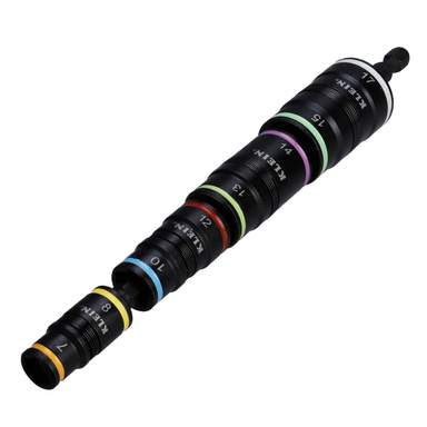 Klein 8-in-1 Impact-Rated Metric Flip Socket Set (32934M) | CEF