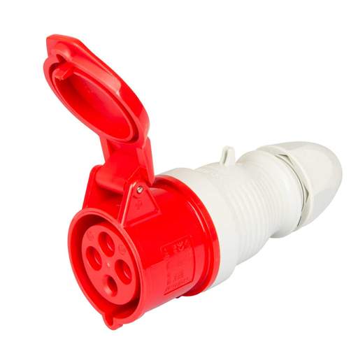Walther 32A 3 Pin + Earth 415V Coupler IP44