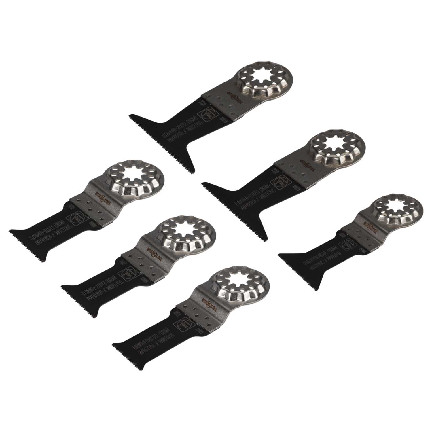 Fein Best of ECut Starlock Wood and Metal Multi Tool Blade Set