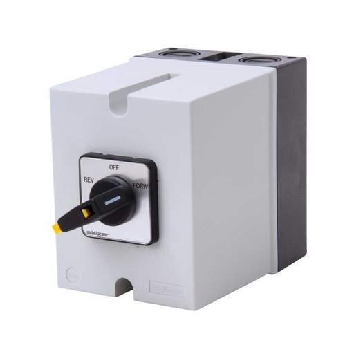Salzer 32A 3 Pole Surface Mounting 3 Position Reversing Switch IP66