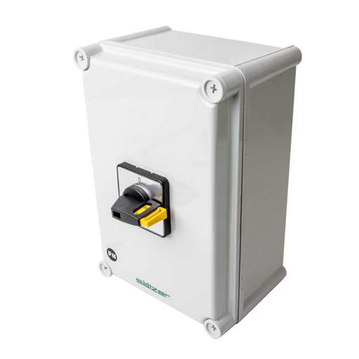 Salzer 63A 3 Pole Surface Mounting 3 Position Changeover Switch IP66
