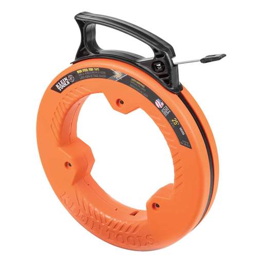 Klein 7.6m x 6.4mm Steel Fish Tape