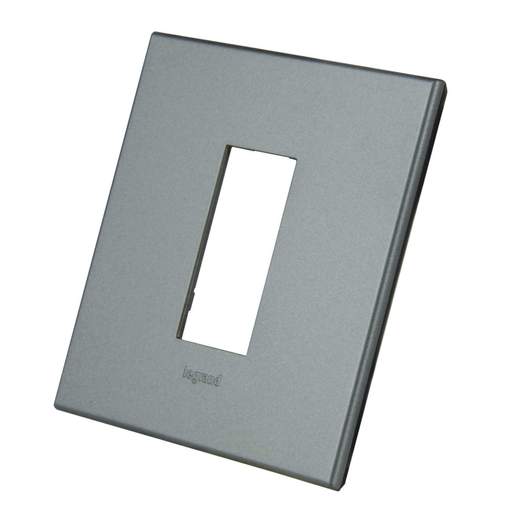 Legrand Arteor 1 Gang 1 Module Surround Plate Magnesium