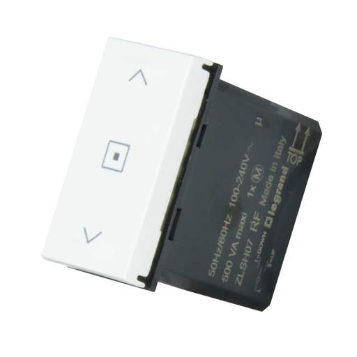 Legrand Arteor with Netatmo 1 Mod Connected Curtain / Blind Switch White