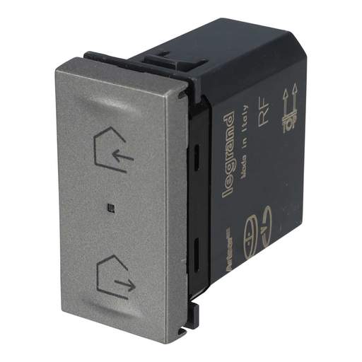 Legrand Arteor with Netatmo 1 Mod Flush Wireless Home / Away Master Switch Magnesium