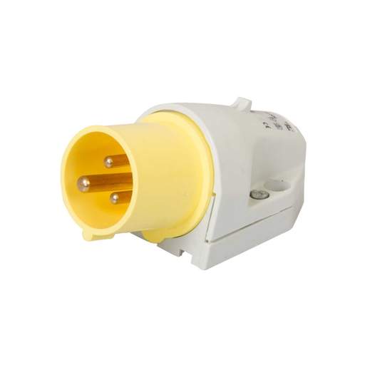 Walther 16A 2 P + Earth 110V Top Entry Wall Mounted Appliance Inlet IP44
