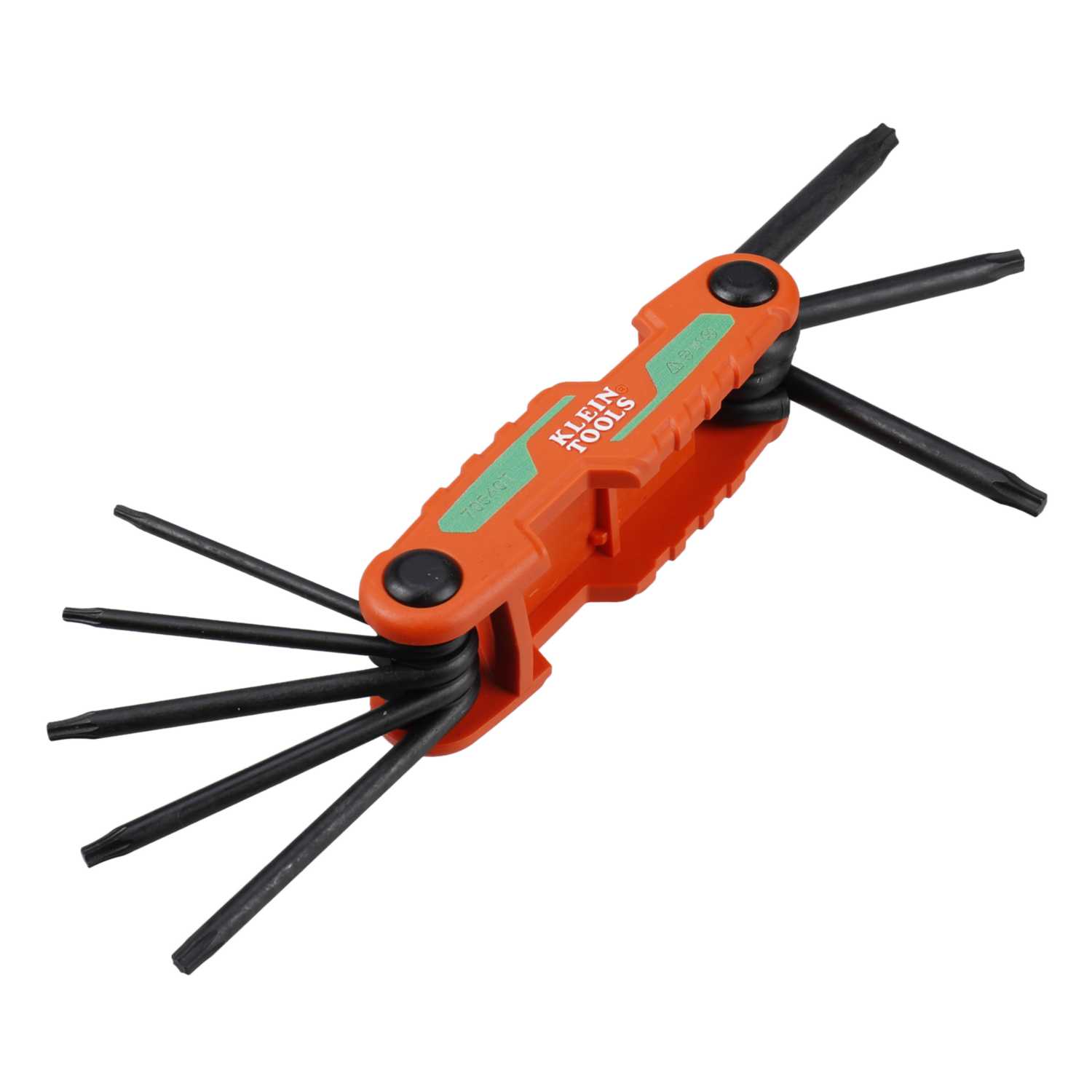Klein Compact Folding Torx Hex Key 8 Piece Set (70540T) | CEF