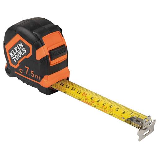 Klein 7.5m Double Hook Magnetic Tape Measure