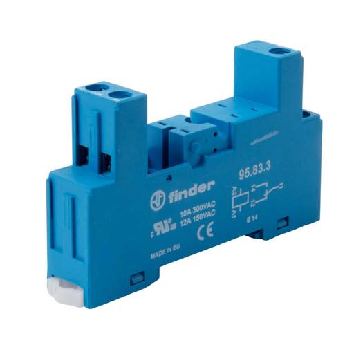 Finder 5 Pin Plug In Miniature Relay Base for 4031 Relays