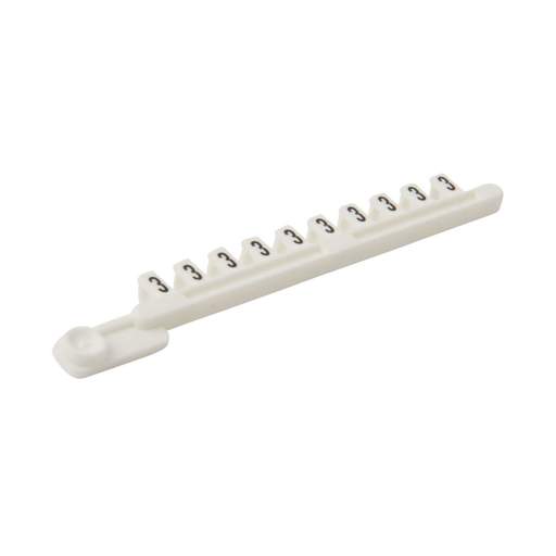 Wieland Numbered Marker Strips for Wieland Terminals "3" (Pack of 25 Strips)