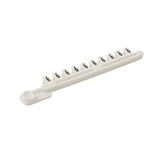 Wieland Numbered Marker Strips for Wieland Terminals "6" (Pack of 25)