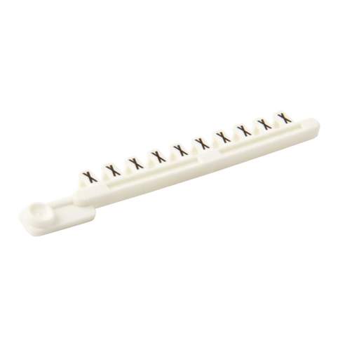 Wieland Lettered Marker Strips for Wieland Terminals "X" (Pack of 25 Strips)