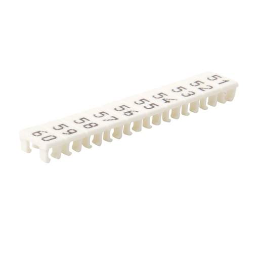 Wieland 51-60 Numbered Marker Strips for WK2.5U Terminals (Pack of 25 Strips)
