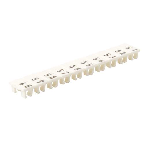 Wieland 51-60 Numbered Marker Strips for WK4U Terminals (Pack of 25 Strips)