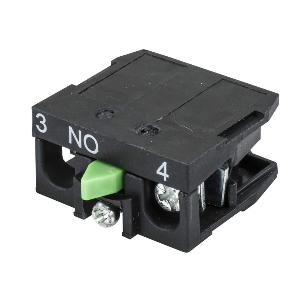 NHD Inc. CB-01 Push Button Contact Block W/NPB22-S 1NC 10A@600V USED