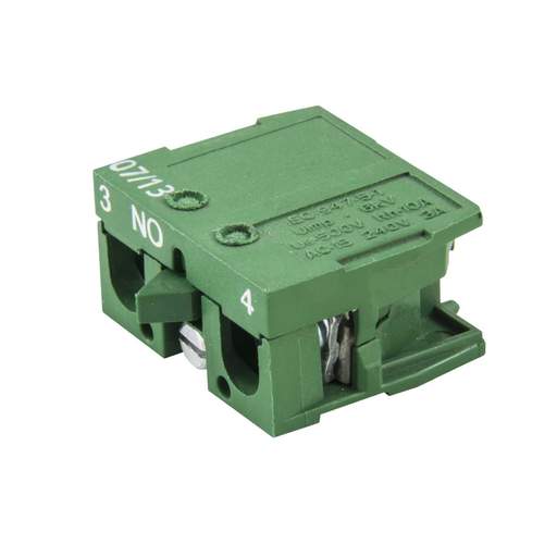 MCG Contact Block Normally Open Base Mounted suitable for Plastic Control Stations