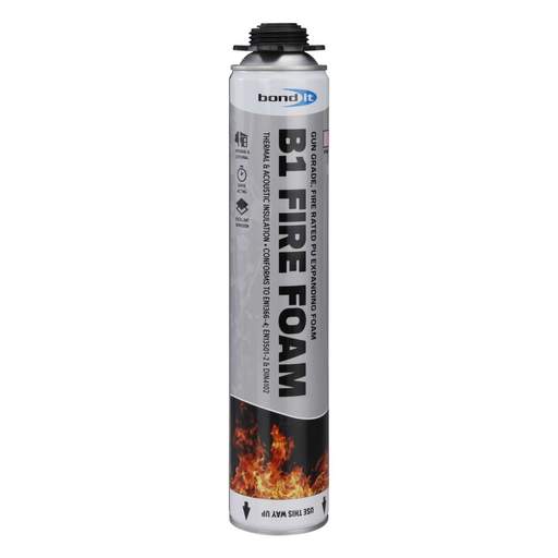 Bond-it B1 Fire Resistant Gun Grade Expanding PU Foam 750ml
