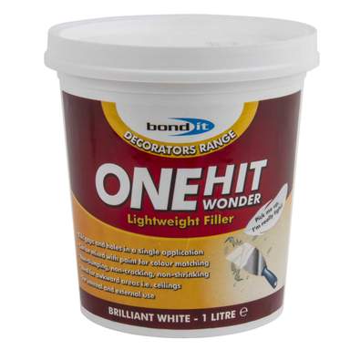 Bond-it Lightweight Filler 1 Litre Tub (BDLWF1) | CEF
