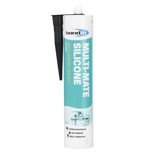 Bond-it Multi-Mate Multi Purpose Silicone Black 300ml
