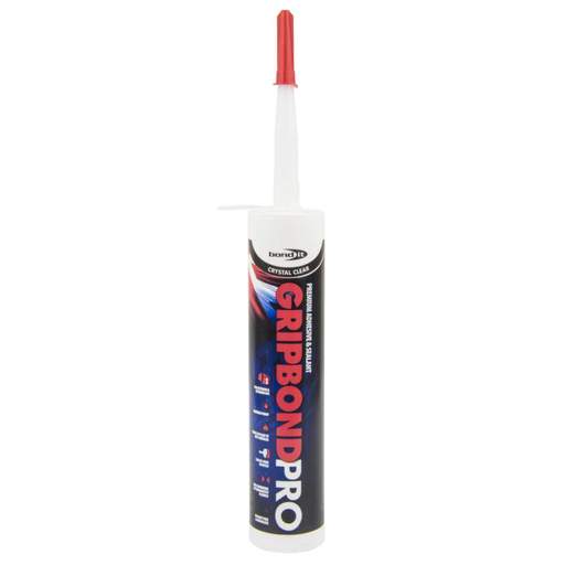 Bond-it Gripbond Pro Hybrid Sealant and Adhesive Clear 310ml