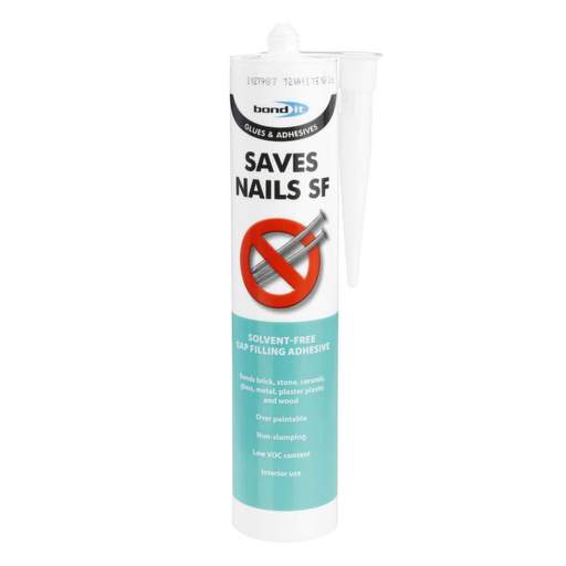 Bond-it Saves Nails Solvent Free Gap Filling Adhesive 300ml