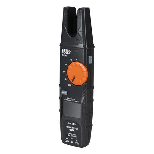 Klein CL360 200A AC Auto Ranging Open Jaw Clamp Meter