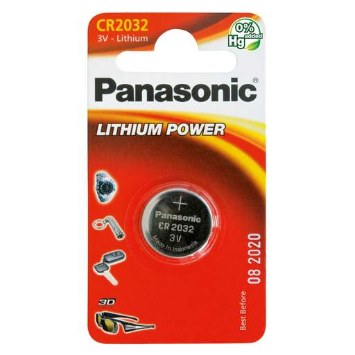 Panasonic 3V Lithium Power Coin Battery (Pack of 1)
