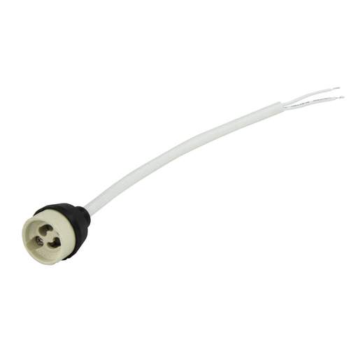 Fusion GU10 Lampholder with 240mm Silicone Cable
