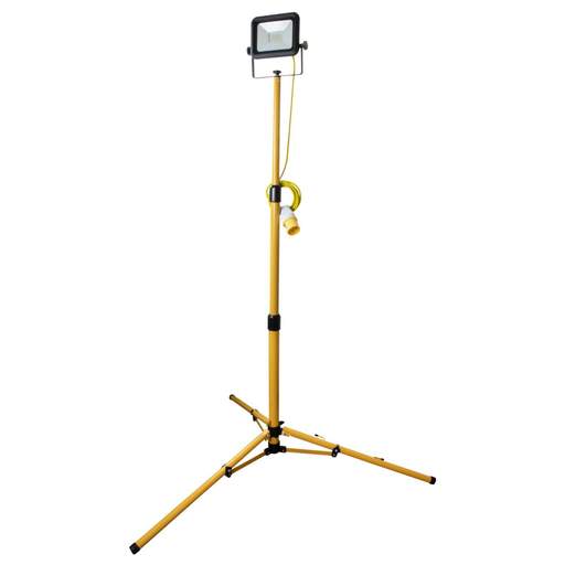 MCG 20W 110V LED Single Tripod Site Light