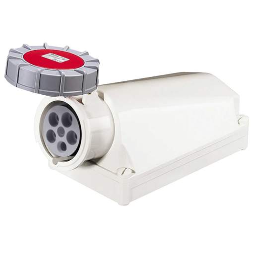 MCG 125A 3P+N+E 415V Wall Socket IP67
