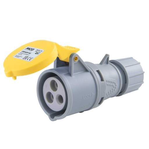 MCG 16A 2 Pin + Earth 110V Coupler IP44