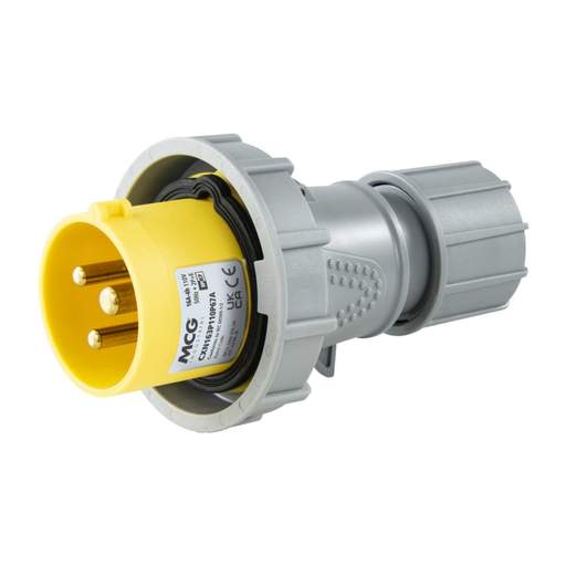 MCG 16A 2 Pin + Earth 110V Plug IP67