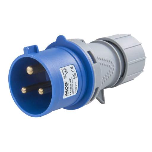 MCG 32A 2 Pin + Earth 230V Plug IP44