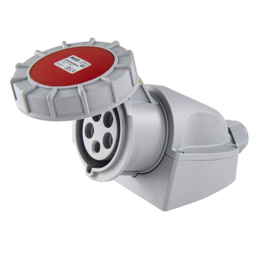 MCG 32A 3P+N+E 415V Wall Mounted Socket IP67