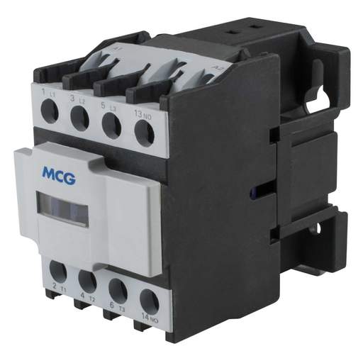 MCG 11kW Contactor 3 NO Contacts 415V Coil 1NO Auxiliary