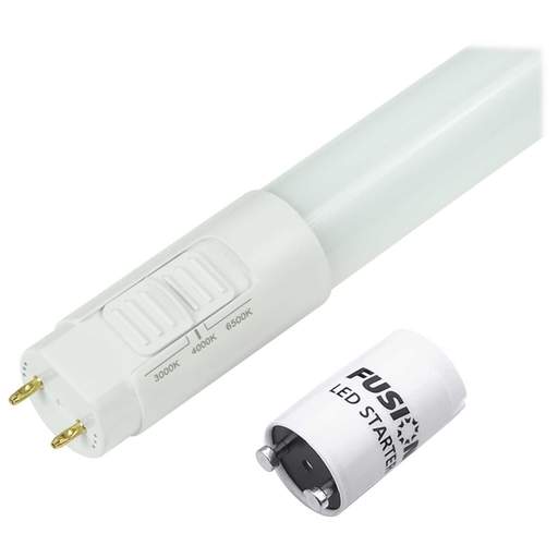 Fusion 14W 3ft T8 LED Non Dimmable Colour Switchable Glass Tube