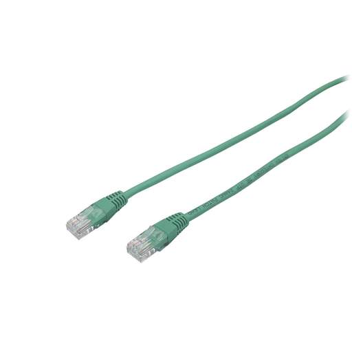 Emitex 1m CAT5e U/UTP Booted Patch Lead Green